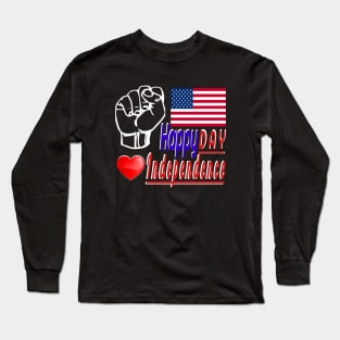 4TH OF JULY Independence Day in the United States Long Sleeve T-Shirt